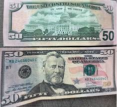 USD $50 Bills
